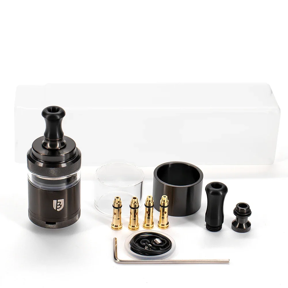 

BERSERKER Mini V3 MTL RTA Cigarette BSKR Mini V3 Atomizer Rebuildable Tank 22mm 2ml/4ml Single Coil Airflow Intake Adjustable