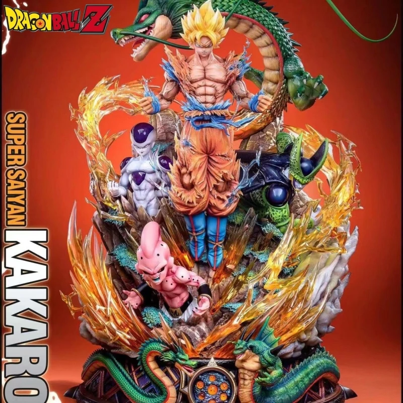 

Dragon Ball Z Anime Figure Super Saiyan Son Goku Shenron Action Figurine Pvc Statue Model Collection Ornament Gift Birthday Toy