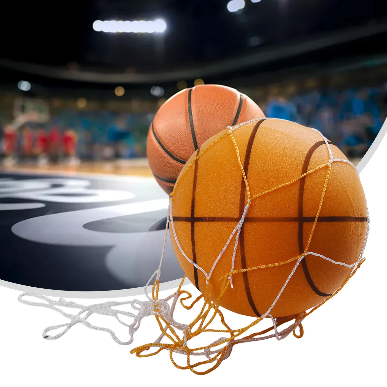 Bouncing Mute Ball Indoor Silent Skip Ball Playground Bounce Basketball Child Sports Toy Games Sponge Sports Toy Kids