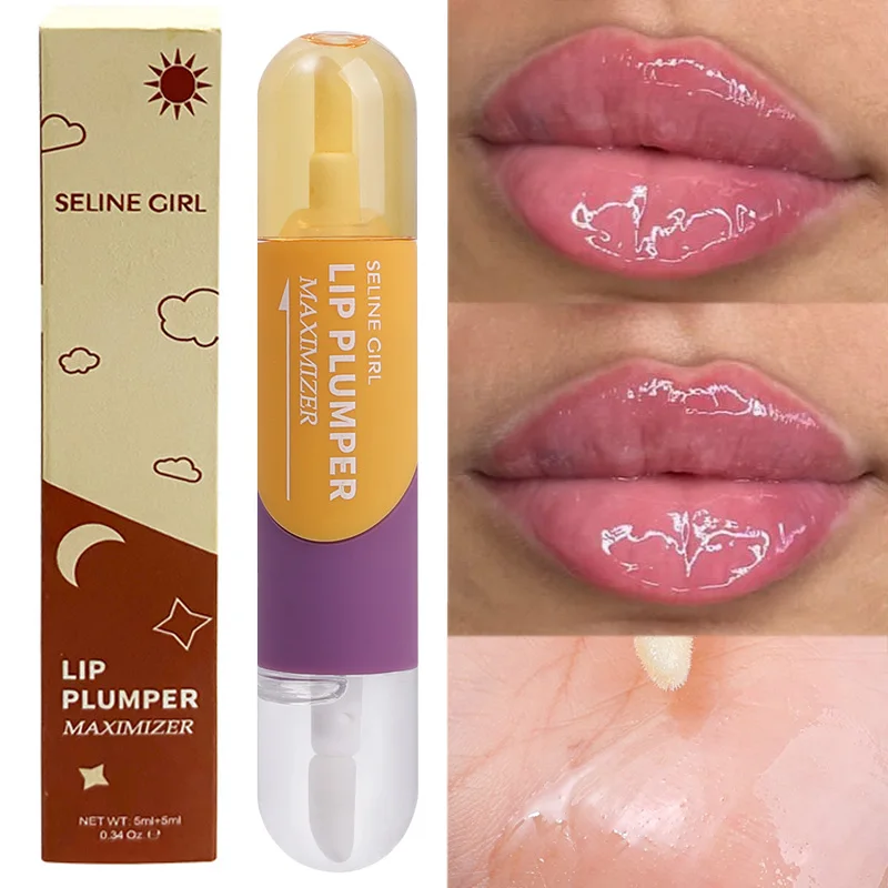 

Moisturizing Repairing Lip Plumper Oil Reduce Lip Fine Lines Lip Gloss Instant Volumising Lip Oil Lips Enhancer Makeup Cosmetic