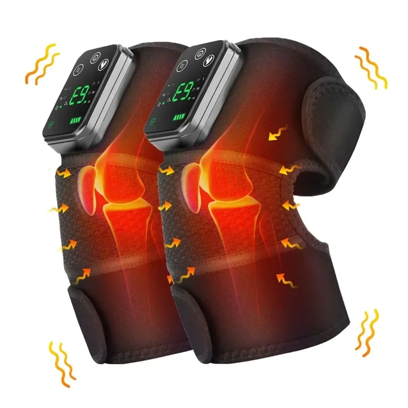 

Eletric Heating Knee Massager Leg Massage Apparatus Shoulder Elbow Knee Support Joint Pain Physiotherapy Knee Health Massager