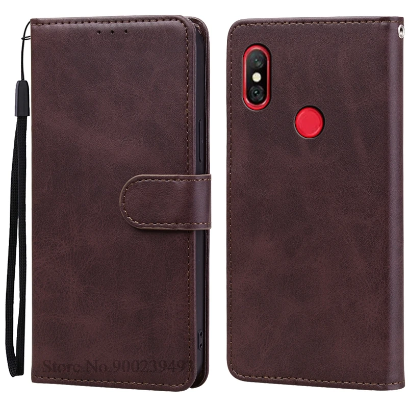 Leather Wallet Flip Case - Elegant Protective Cover