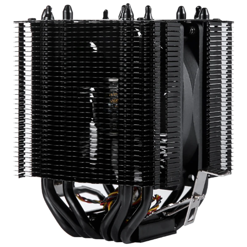 CPU Cooler X79 2011 High Quality 6 HeatPipes Dual Tower RGB Heat Sink 4Pin PWM Fan For Amd And Intel 115X 775 AM3 AM4 1366 PC