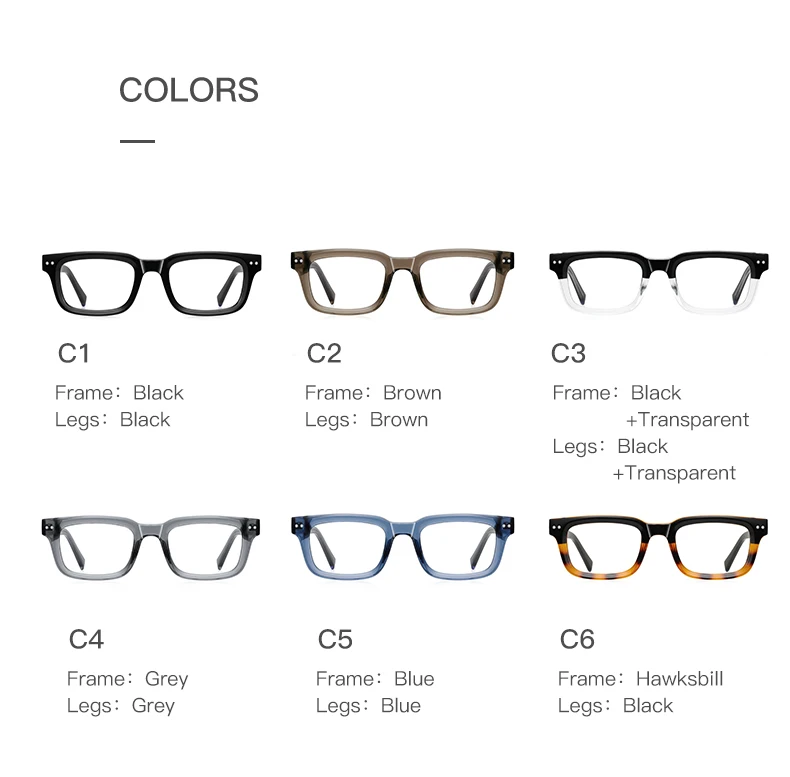 GENEVIEVE Classic Simple Design UV Protection Customizable Prescription Sunglasses Polarized Prescription Sunglasses 2189