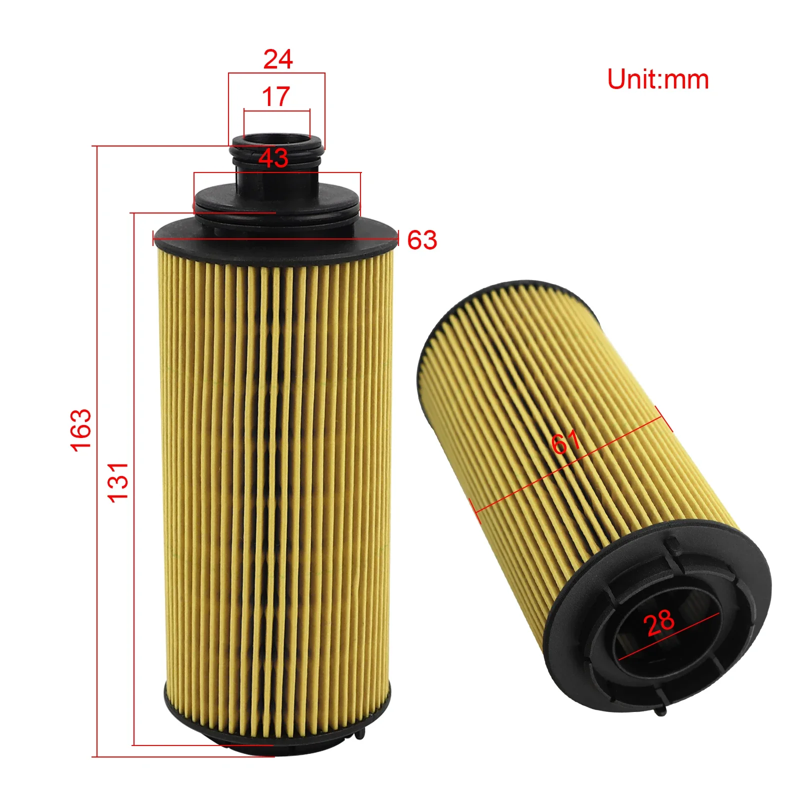 Car Oil Filter Car Filter Car Filter Set FLYPIG Oil Filter For Cadillac Chevrolet Holden Colorado RG 2012-Diesel 12636838 TS-TBZ12-GP-042 59A3 R2734P