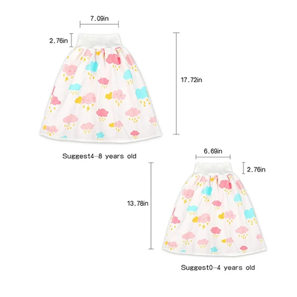 Baby Pajamas Kids Pajama Bottoms Comfy Washable Children's Diaper Skirt Shorts images - 6