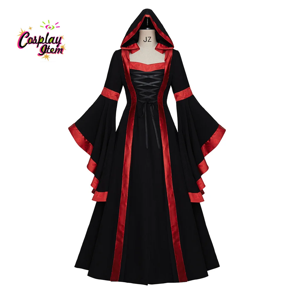 

Бархатное платье средневекового возрождения, женское винтажное готическое платье, бальное платье, Фэнтезийный костюм на Хэллоуин