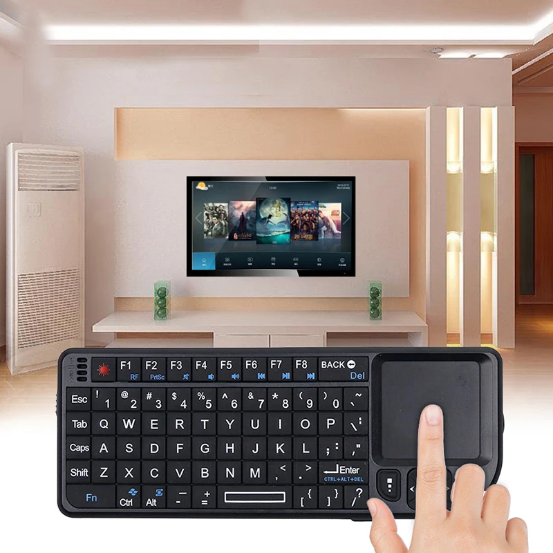 

High Quality 2.4G RF Wireless Keyboard 3 In 1 New Keyboard With Touchpad Mouse For PC Notebook Smart TV Box