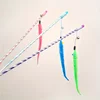 Caterpillar Style Colorful Long Rod Cat Teaser Stick, Cat Entertainment Interactive Toy 4