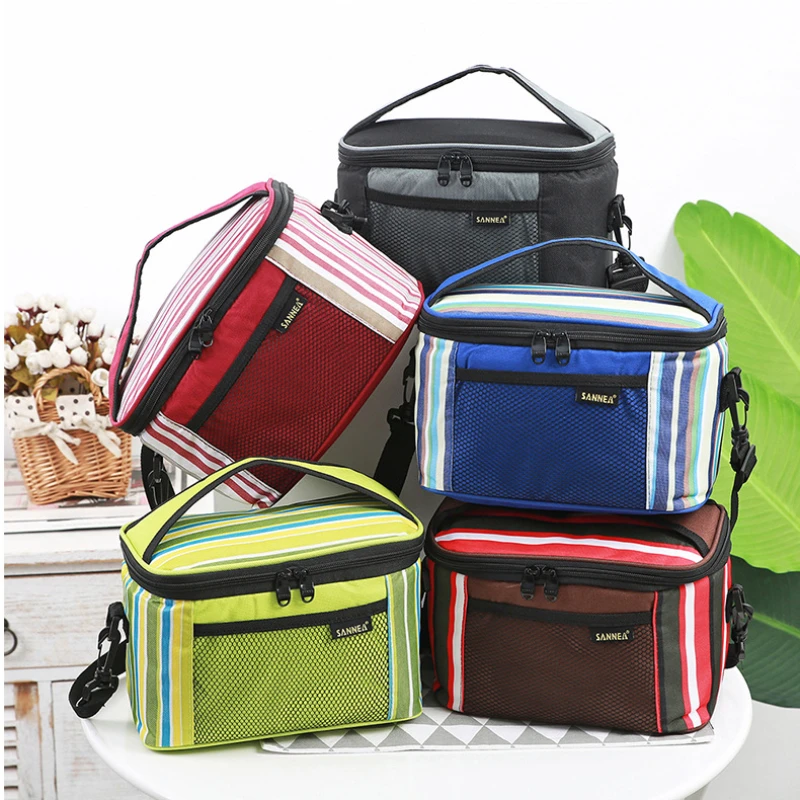 Thermal Mini Picnic Bag Ultralight Folding Insulation Pouch Portable Waterproof Cool Backpack Trips Camping Storage Handbag Kit