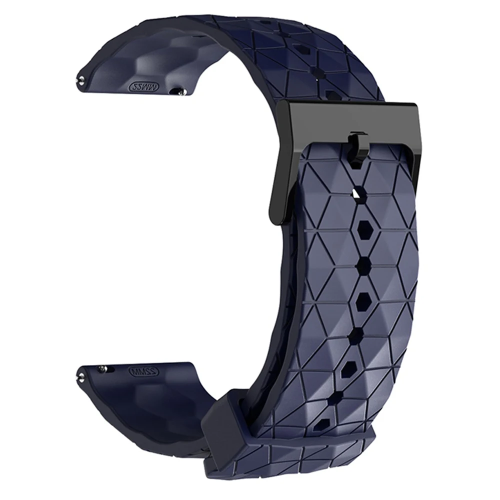 Silicone Sports Strap - 20mm/22mm, Ocean Race Design