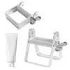 Frosted Rolling Toothpaste Squeezer Tightener Squeezing Tool Tube Wringer Aluminum Silver Tooth Paste Dispenser Lazy 1