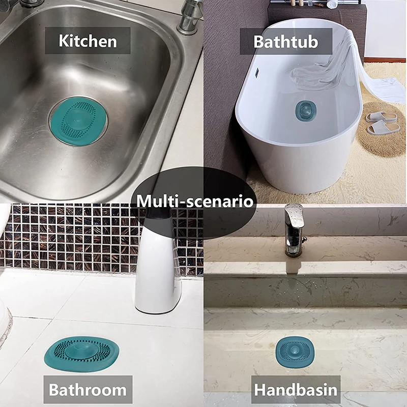 Sink Filter Shower Drain Catcher Hair Drain Catcher Silicone Floor Drain Cover Floor Drain Cover Sink Strainer Hair Drain Filter Floor Drain Filter Floor Drain Hair Filter Floor Drain Hair Catcher Drain Hair Catcher Silicone Hair Catcher Drain Covers Bathroom Hair Stopper Plug Sink Strainer Filter Shower Drain Covers Tub Protector
