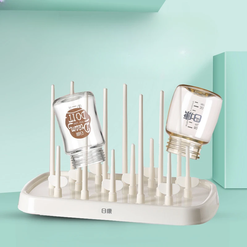 Simple Bottle Holder, Baby Bottle Drying Rack, Cup Draining Filter Drying Rack, Removable Combination of Easy To Clean Storage