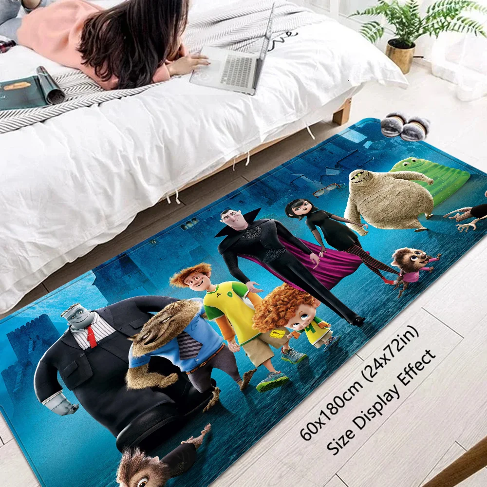 Hotel Transylvania Room Mats Anti-slip Absorb Water Long Strip Cushion Bedroon Mat Household Carpets 4