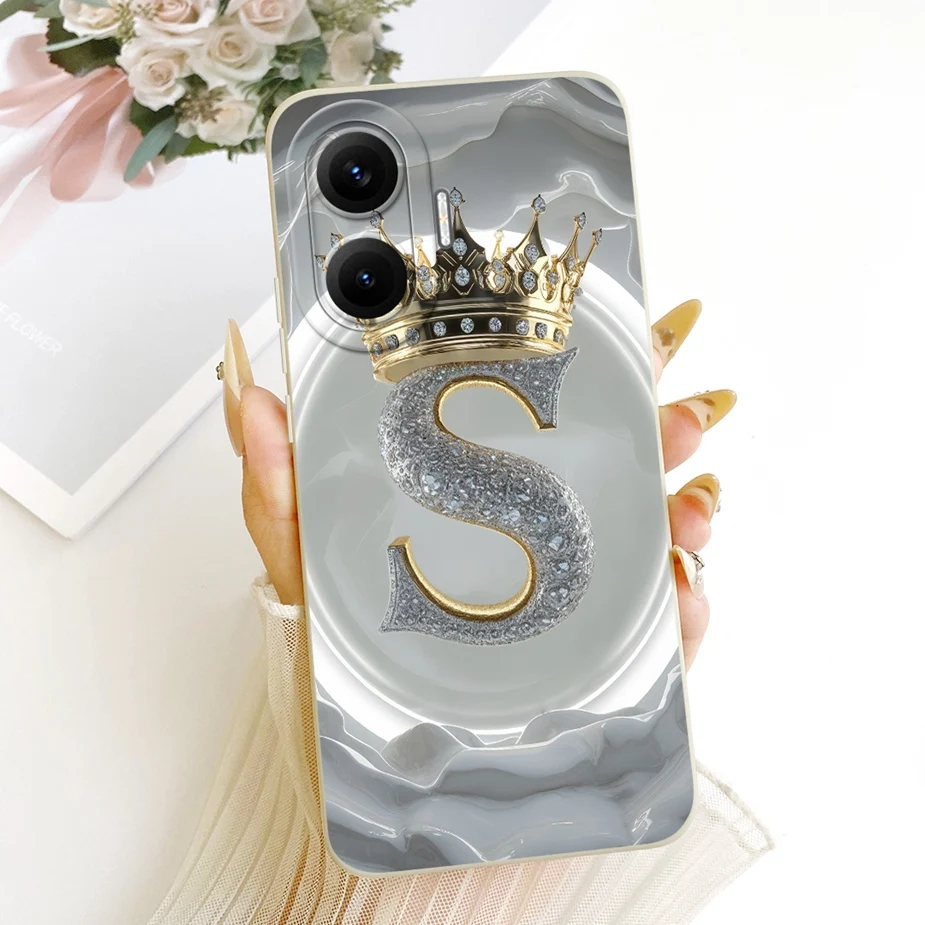 Couple Letters Soft Silicone Matte Phone Case - Xiaomi Redmi Turbo 4 Pro 5G