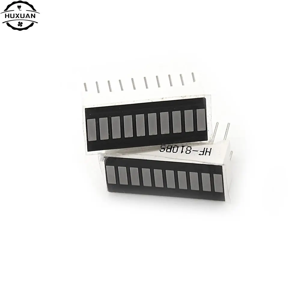 New 10pcs/lot Smart Electronics LED Bar Graph Display Ultra Bright Red 10 Segment Digital Tube