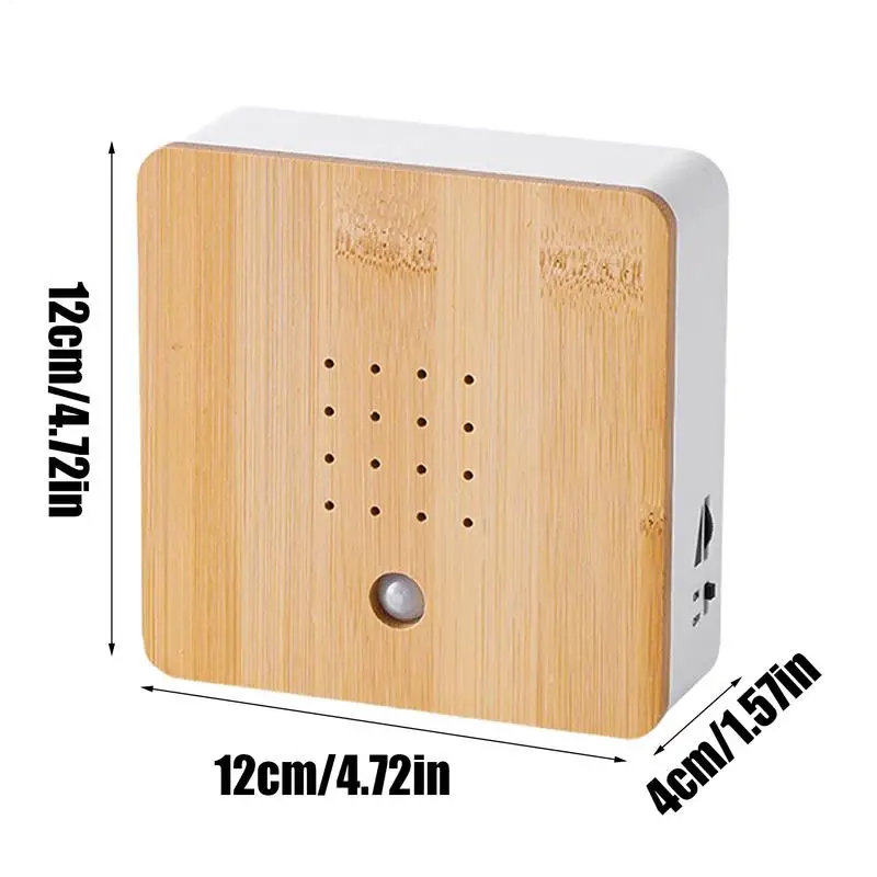 Bird Chirping Sound Box Clear Mini Smart Animal White Noise Machine Simulation Automatic Singing Bird Box home decoration