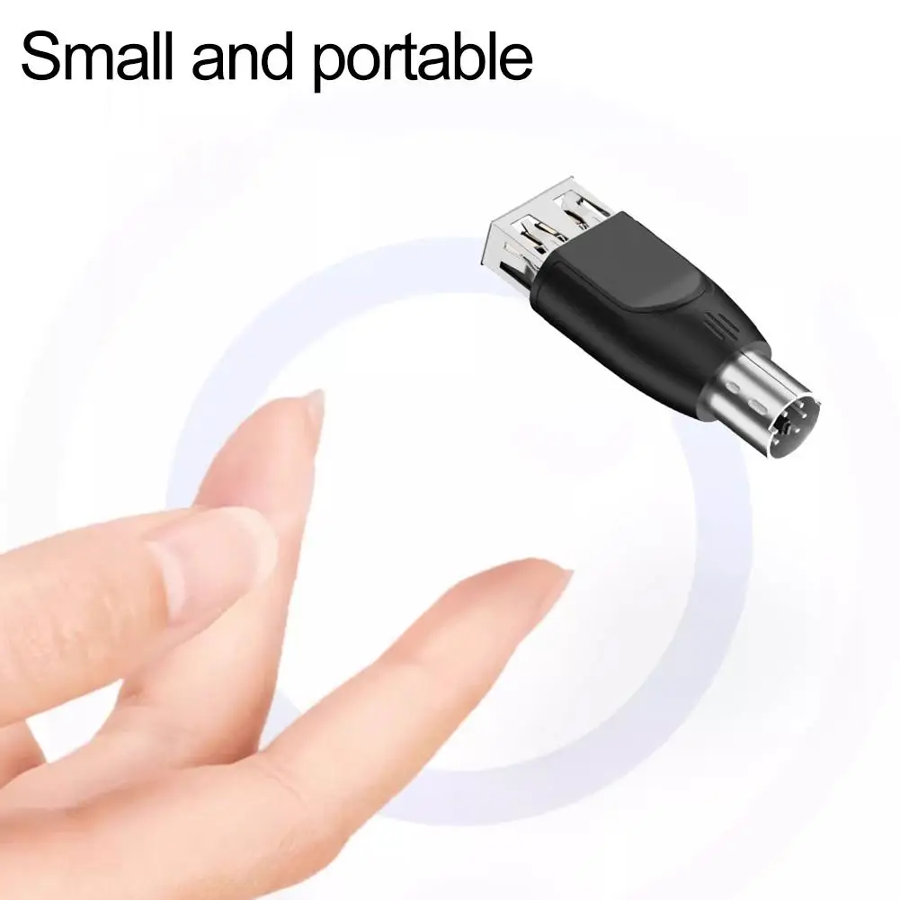 남성/여성용 USB/TypeC 남성/여성용 어댑터 변환 커넥터, ps2 인터페이스 키보드 마우스 및 기타 장치 도구용