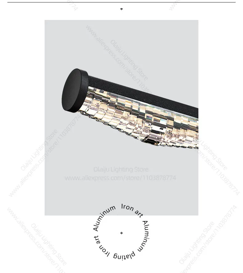 Description Picture 3 of itemHome Decor Dining Room Chandelier Nordic Minimalist Study Light Led Ceiling Kitchen Lighting Cafe Bar Interior Pendant Lighting