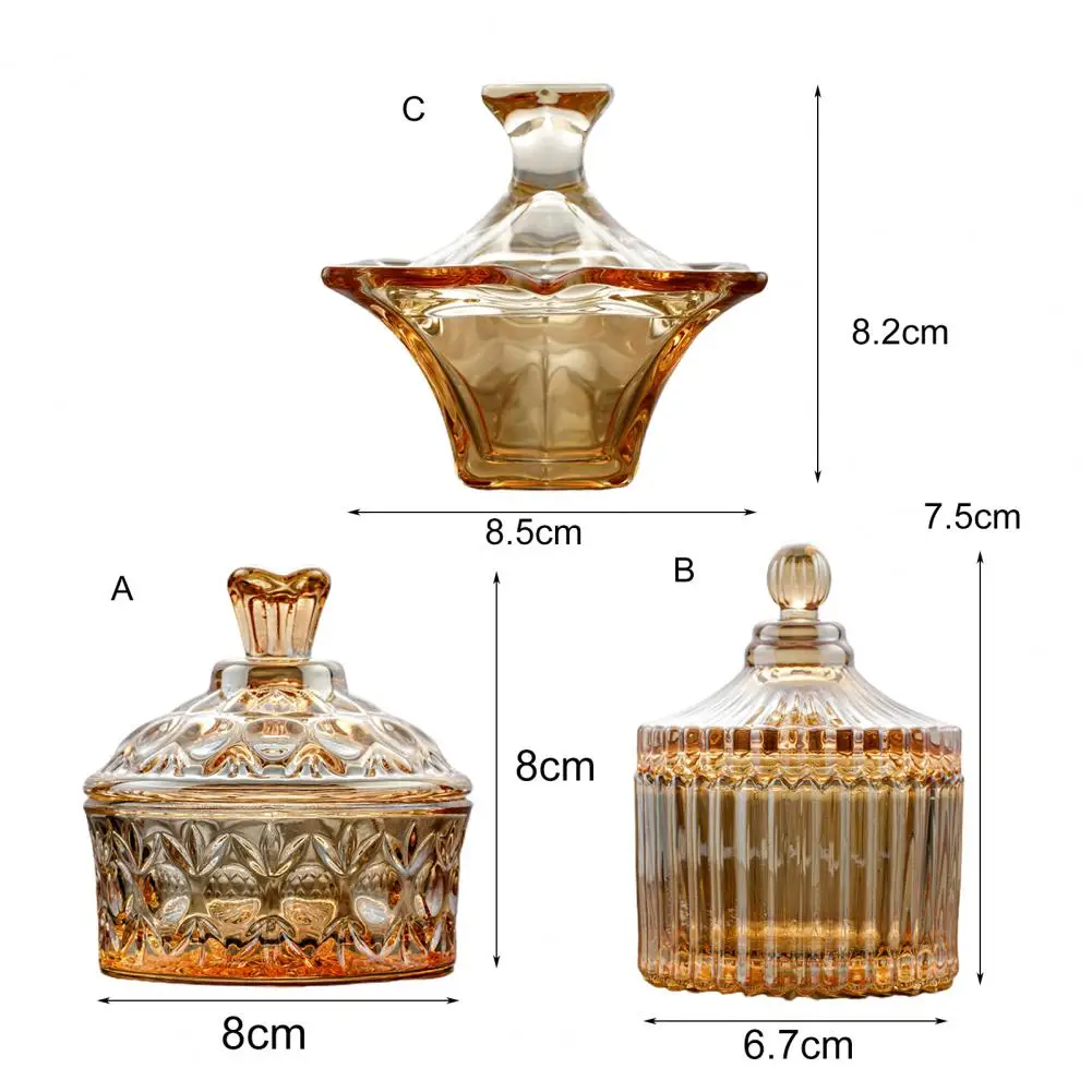 Nail Art Cup Delicate Nail Liquid Holder Multifunctional Exquisite Faux Crystal Nail Cup Nail Powder Dappen Dish Bowl for Home 6