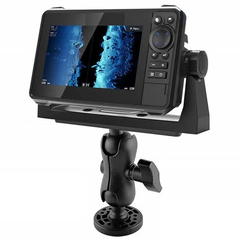 Swivel Fish Finder Mount Base 360 Degree Swivel GPS Navigation Bracket For Marine Boat Kayak
