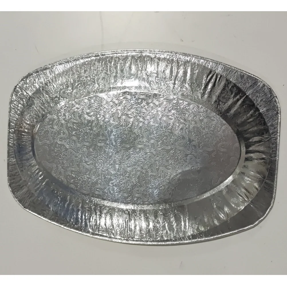 Disposable Dinner Portion Pan Aluminium Foil Tray 20pcs for Catering BBQ Banquet Parties party tableware,disposable food trays