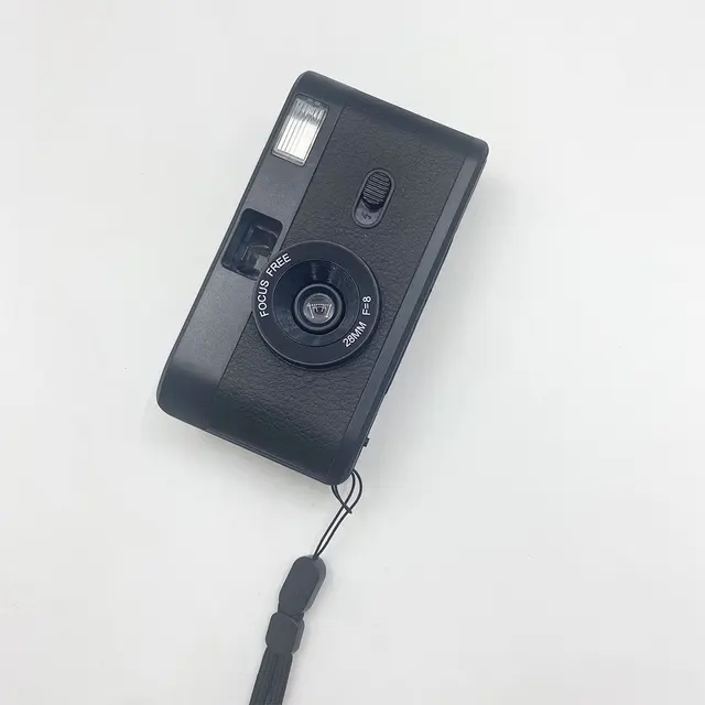 재사용 가능한 필름 카메라, 35mm 빈티지 비 일회용 카메라, 플래시 레트로 어린이 선물 카메라