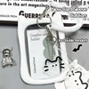 Cat Ear Card Cover Student Card Cover Bus Meal Card Cover Work ID Badge Brand Protection Cover to Prevent Loss 3