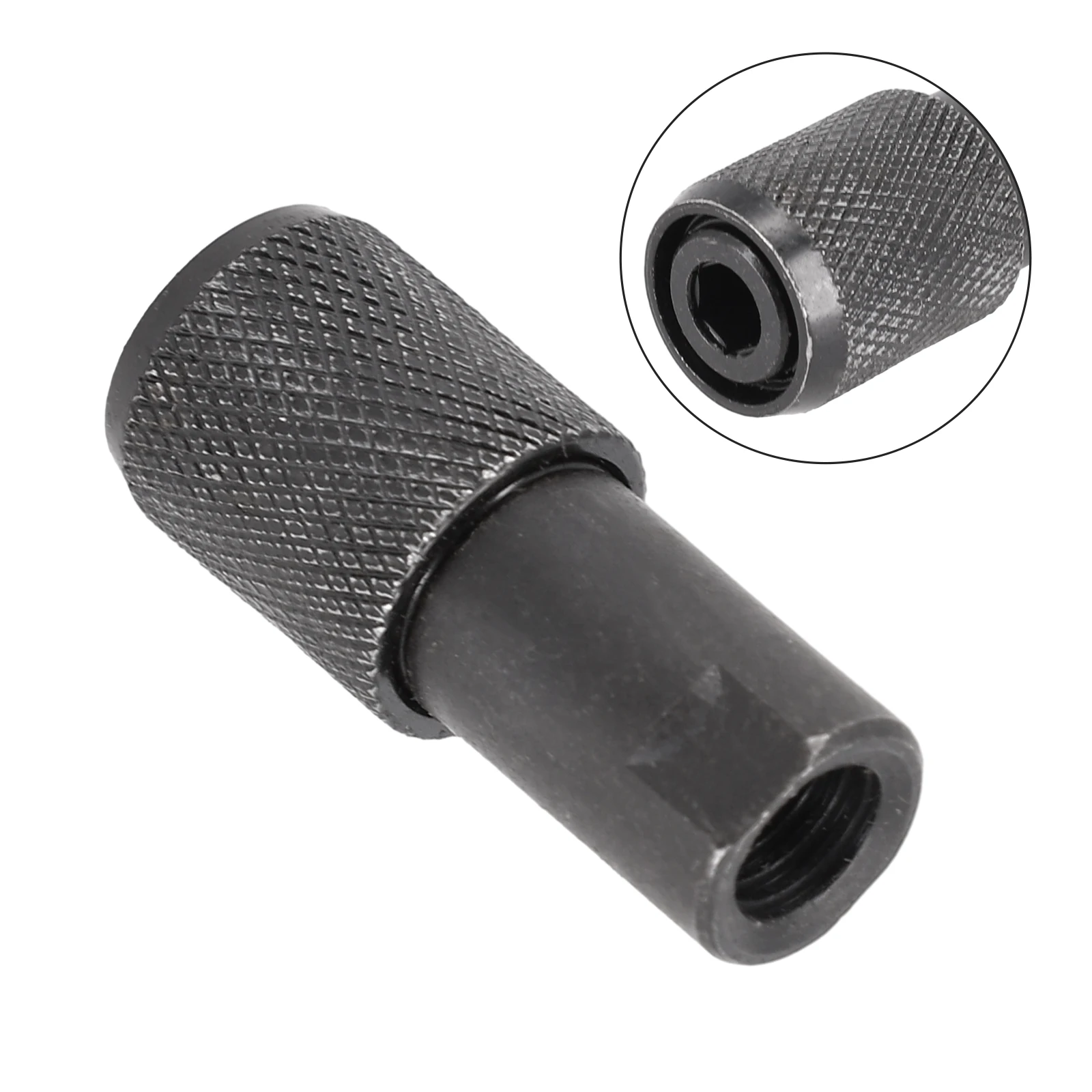 1pcs 100 Type Angle Grinder Adapter Holder M10 For Screwdriver Drill Bit 6.3mm Hexagon Metal Angle Grinder Connector