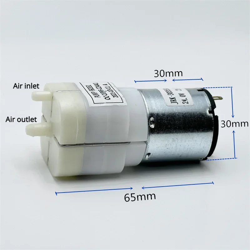 

DC 24V WP32-CJP95 Square Air Pump Double Hole Large Air Volume Air Wave Pressure Low Noise for Car Seat Air Pressure Massage