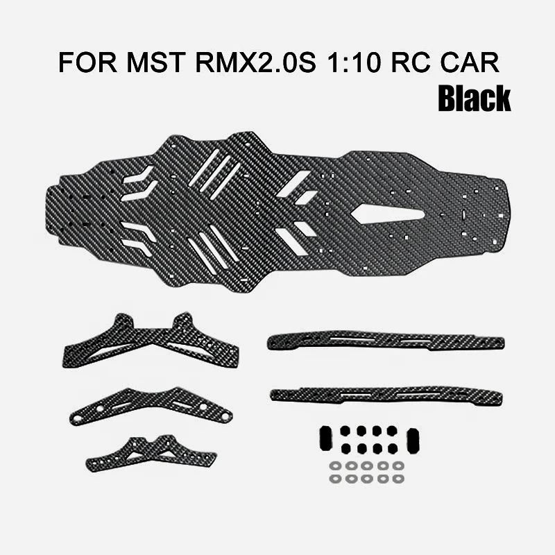 Kohlefaserbodenteil MST RMX2.0S 1:10 - Tuningteile fÃ¼r RC-Drift