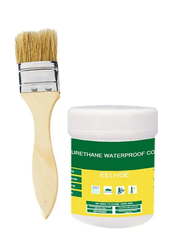 Sigillante Isolante Impermeabile Con Spazzola Per Uso Domestico Tegole Per Bagno Colla Trasparente Colla Super Resistente Anti-Perdite