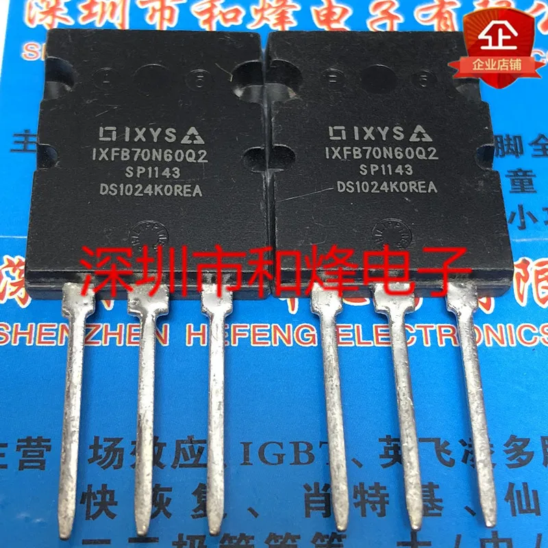

5PCS-10PCS IXFB70N60Q2 TO-264 600V 70A NEW AND ORIGINAL ON STOCK