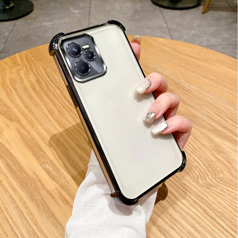 Clear Electroplate Shockproof Protective Cover