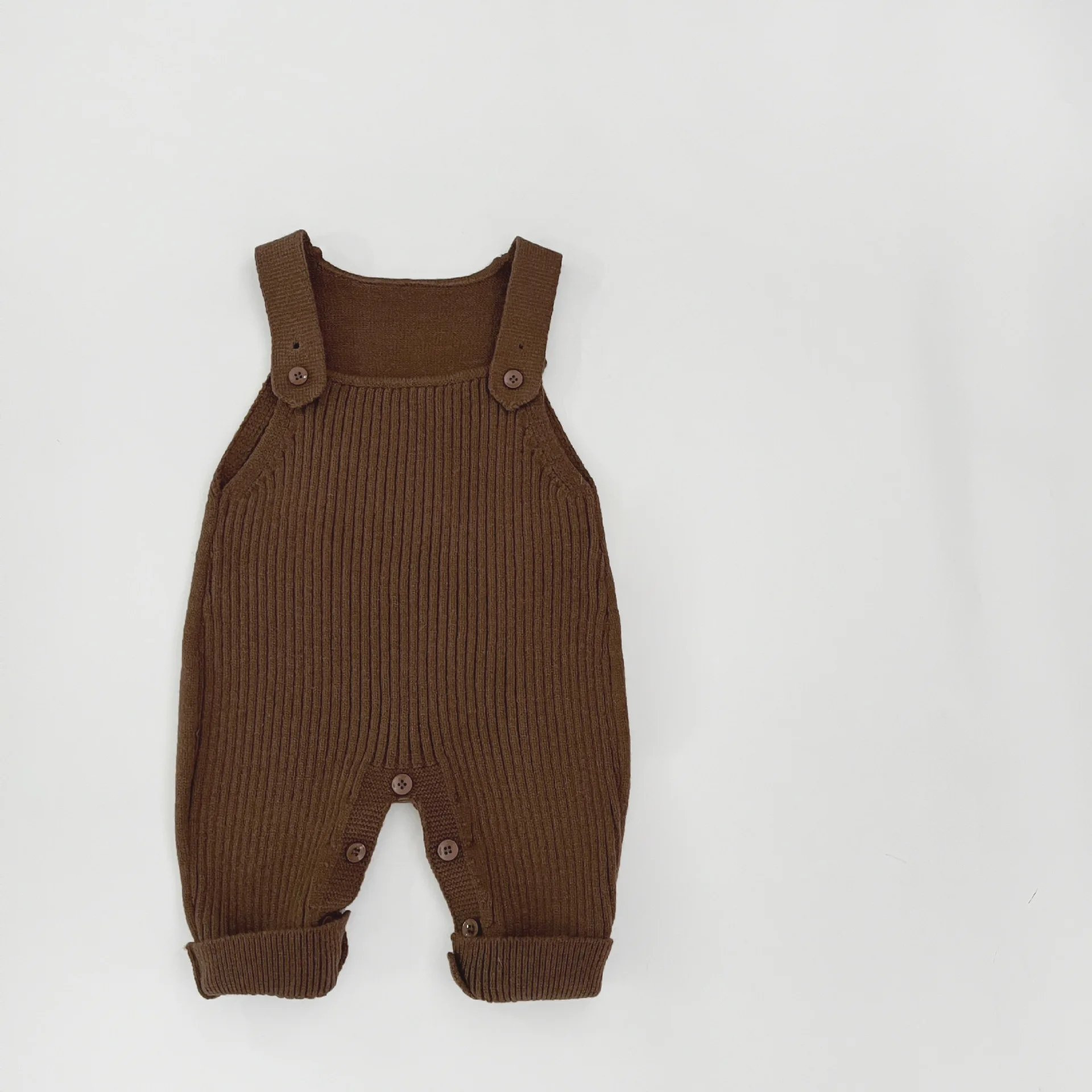 0-3Yrs Baby Boys Girls Knitted Romper Casual Sleeveless Jumpsuits Autumn Winter Infant Kids Clothing baby rompers,baby jumpsuit,cotton jumpsuit,baby clothing,cotton onesies
