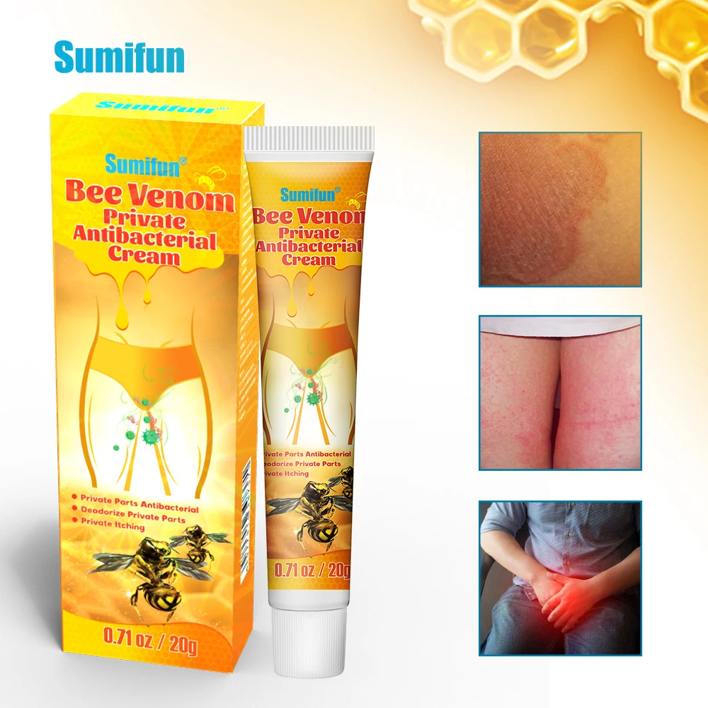 1 шт. Sumifun Man Private Itching Cream Лікує свербіж, дерматит, екзема, мазь, антибактеріальна шкіра, видаляє запах, медичний пластир