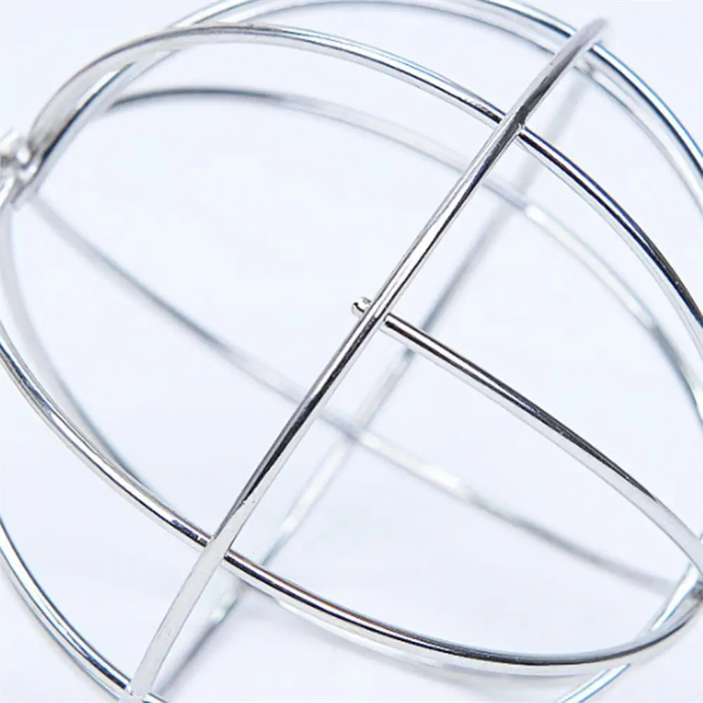 Stainless Steel Round Sphere Hay Feeder Dispense Exercise Hanging Straw Ball for Guinea Pig Hamster Rat Rabbits Pet Supplies