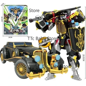 TOBOT Fratello Tobot Guerriero Galassia Detective Anime coreano Trasformare Robot Action Figure Deformazione Giocattoli Bambini Ragazzi Robot Regali