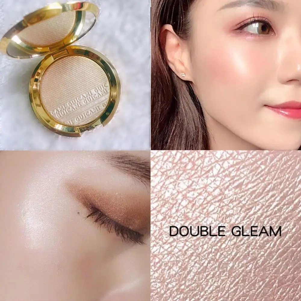 Makeup Palette Shimmer Powder Highlighter Base Illuminator Highlight Face Contour Cosmetics Eyes Bronzer