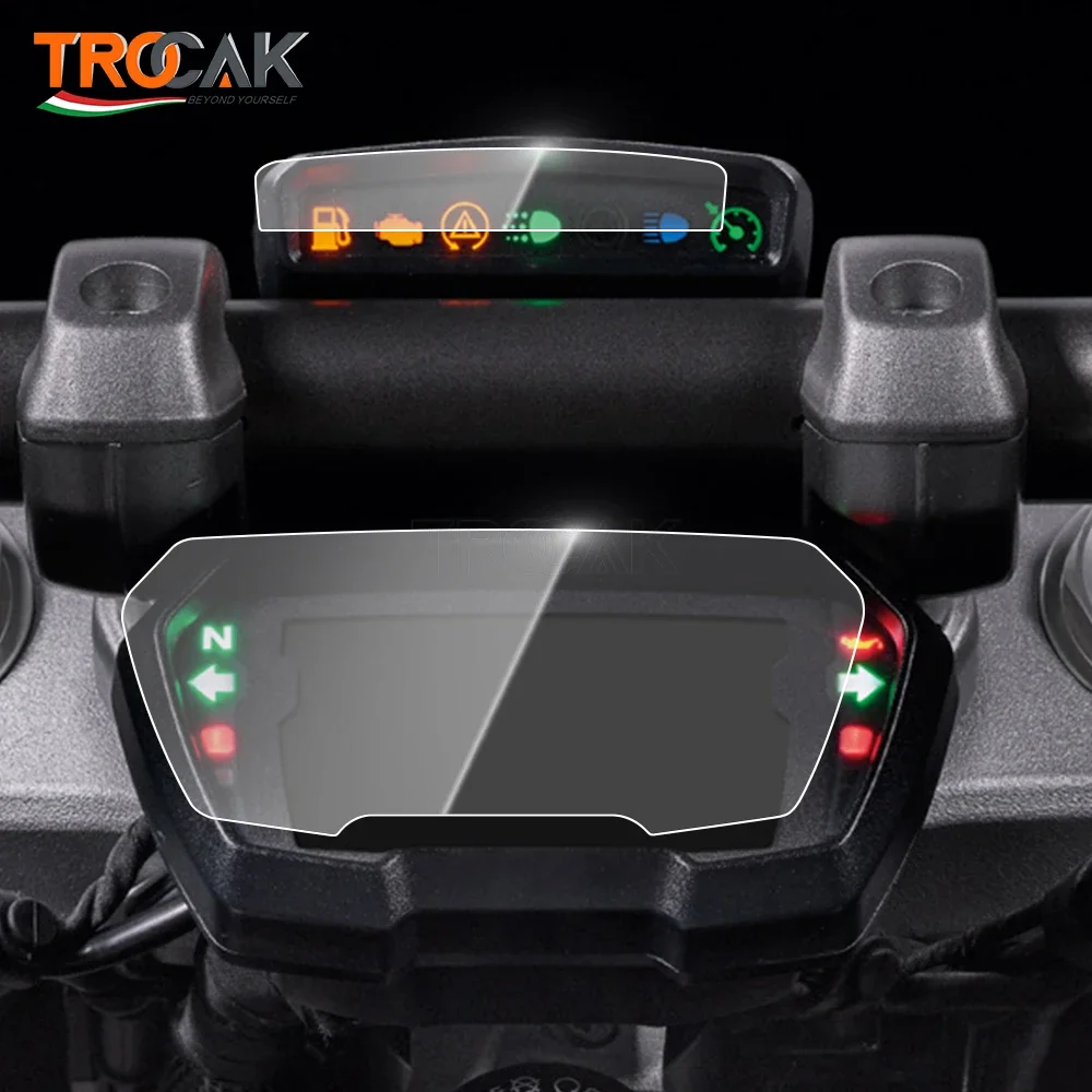 Premium Motorcycle Dashboard Screen Protector Film