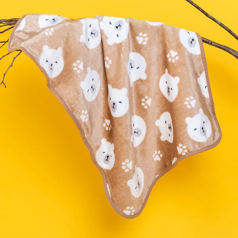 Cozy Plush Pet Blanket – Soft, Warm, and Breathable Sleeping Mat