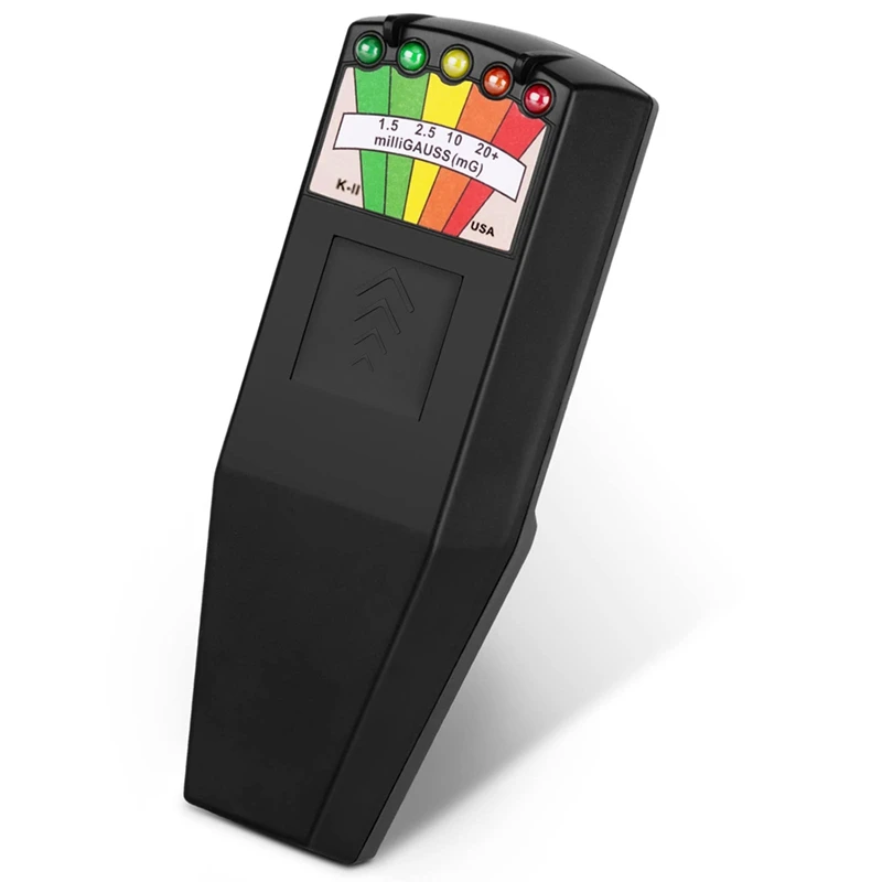 B97A-Electromagnetic Field Radiation Tester Catch Ghosts Paranormal Equipment Detector 5 LED Gauss EMF Meter