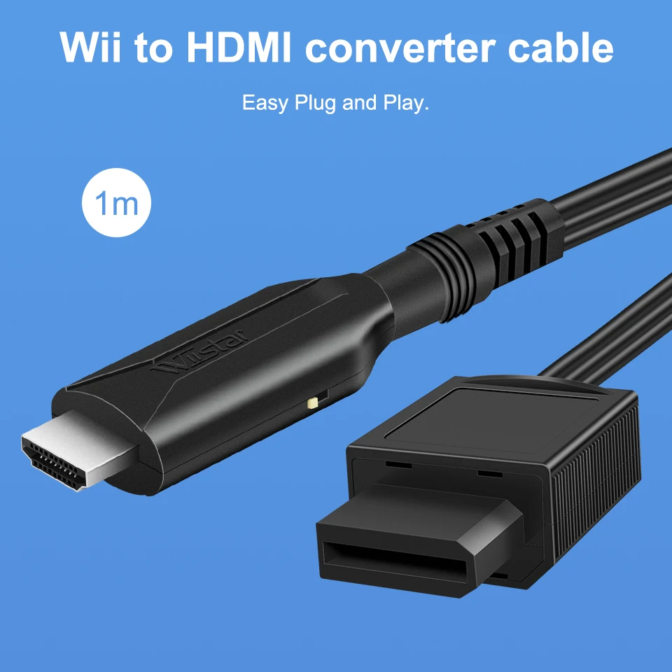 WiitoHDMIConverterAdapterFullHD1080PWii2HDMIConverterCable