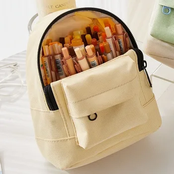 Astuccio per matite a forma di cucciolo, borsa a tracolla a cartoni animati, astuccio grande capacità, simpatica borsa portatile per cancelleria, regalo