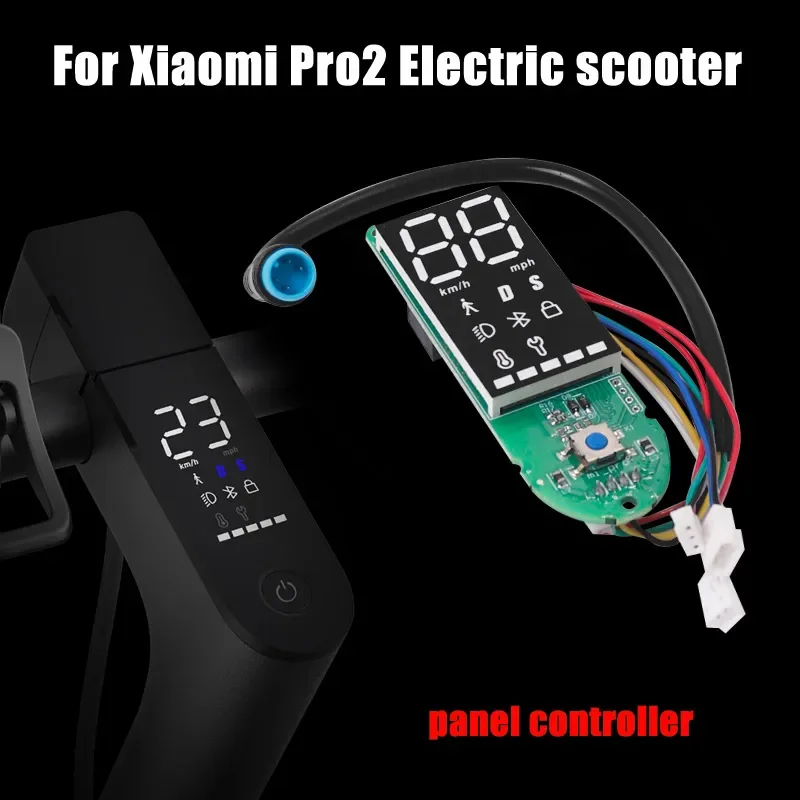 Advanced Bluetooth Dashboard Controller for Electric Scooters - Enhanced Display Panel and Protective Cover