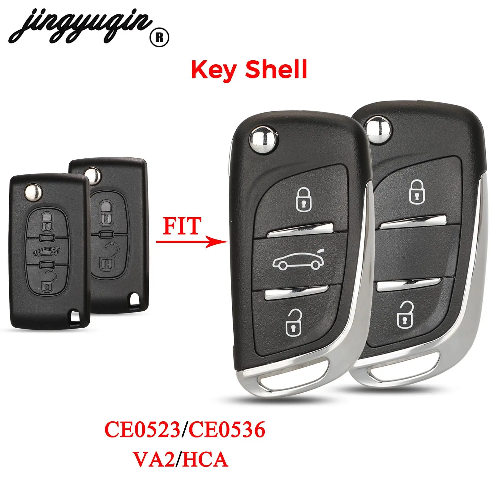 Premium Folding Key Shell Case | Enhanced Design