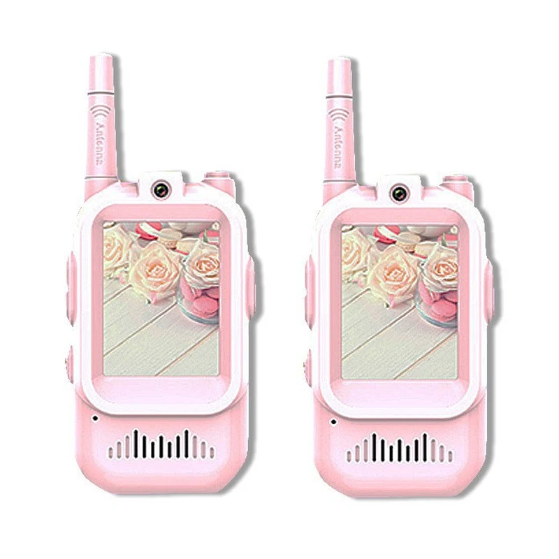 Rechargeable Video Walkie Talkies for Kids - Fun Toddler Toys for Indoor & Outdoor Adventures
