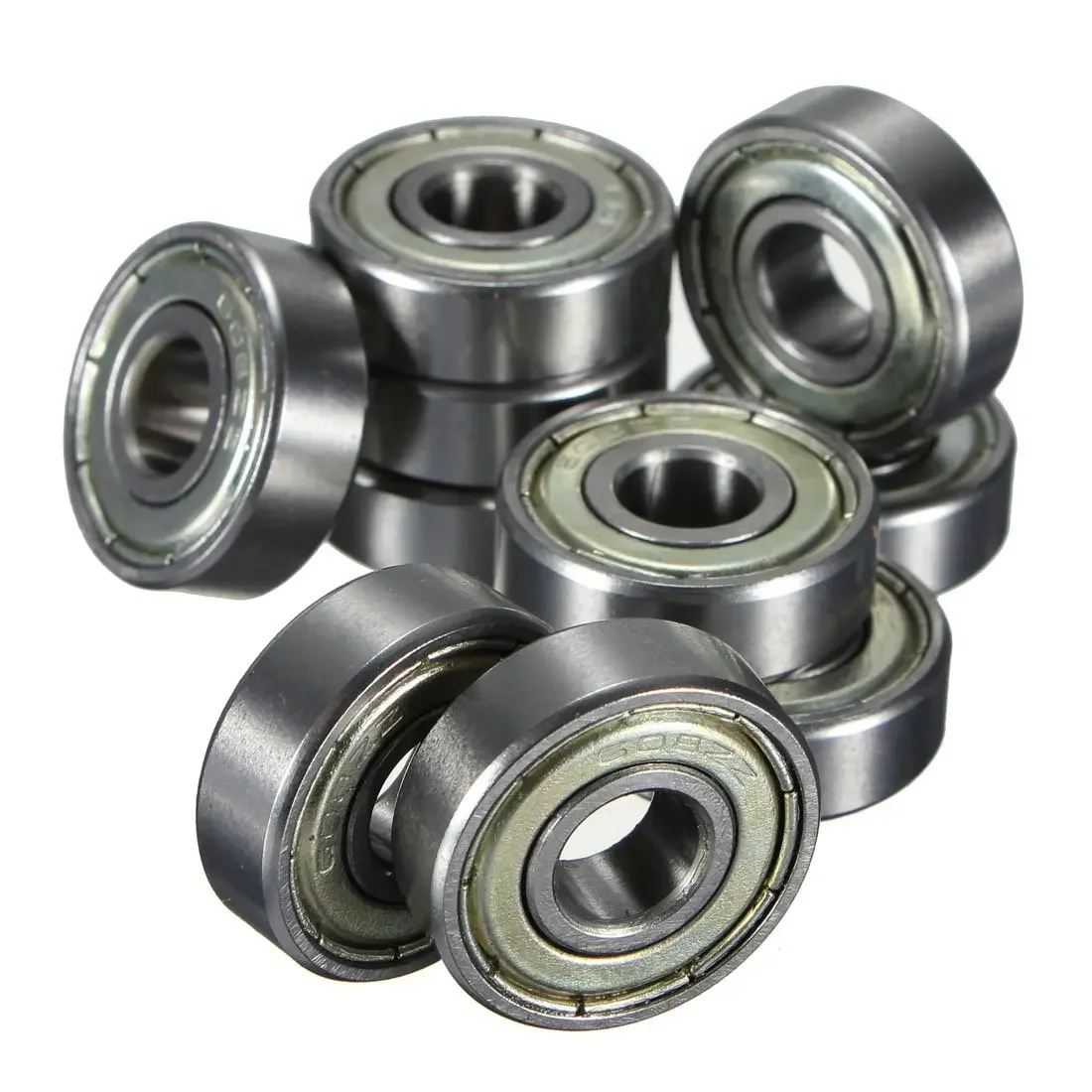 

THGS 10 pcs. Ball bearings miniature deep groove ball bearings 608 ZZ 8 x 22 x 7mm Bearing Steel