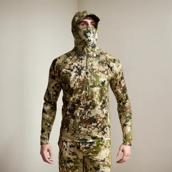 Lightweight Camo Hoodie with Mask 1